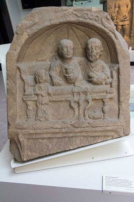 IMG_3587.jpg Roman stone relief of Aelia Aeliana - York Museum, York - © A Santillo 2011