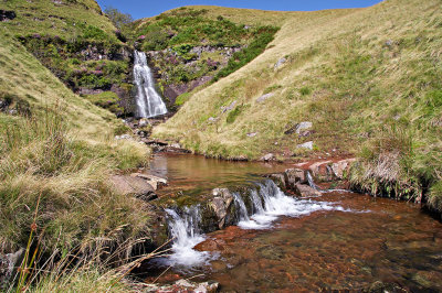 _MG_1913.jpg Llyn y Fan Fawr waterfall - Llywel, Powys -  A Santillo 2007