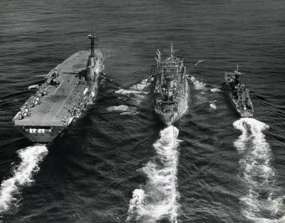 RFA-Tideflow.jpg RFA Tideflow refuelling three of Her Majesties Royal Navy ships - 1970 (photographer unknown)