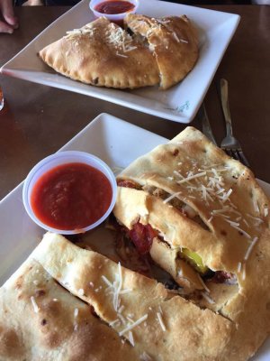 Italian food - calzones