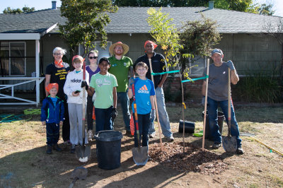 Cordova Vineyards Tree Planting Event