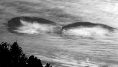 Strangest cloud formation that I ever saw
