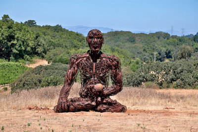 Cross-legged Man with Ball