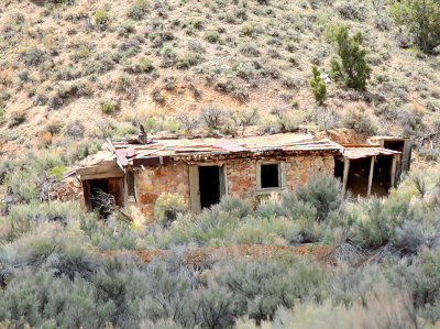 rock shack in sage