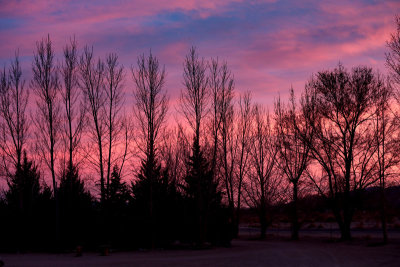 Dyer NV sunset