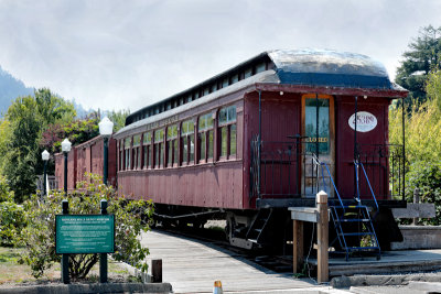 Old Rail Car Petaluma&Santa Rosa RR