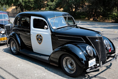 Old Ford Police Car