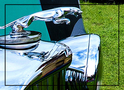 Jaguar Radiator Ornament ( Heavily Cropped )
