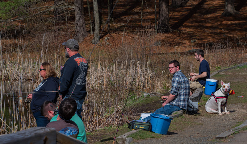 Fishing - April in Connecticut