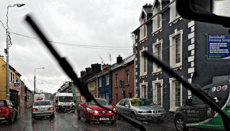 Ireland in the rain
