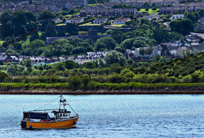 Youghal, from the River Blackwater estuary