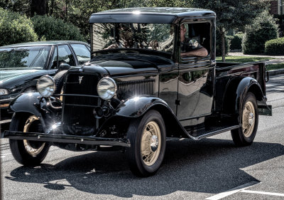 Vintage Ford V8 truck