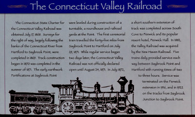Connecticut Valley Railroad - photo below