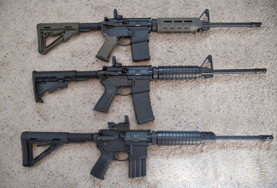 5449 Two Rugers and a DPMS