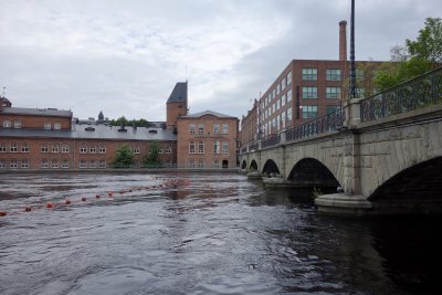 Former industrial buildings