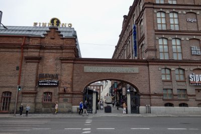 Former industrial buildings