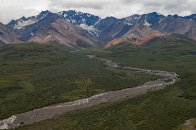 A Bus Stop in Denali National Park