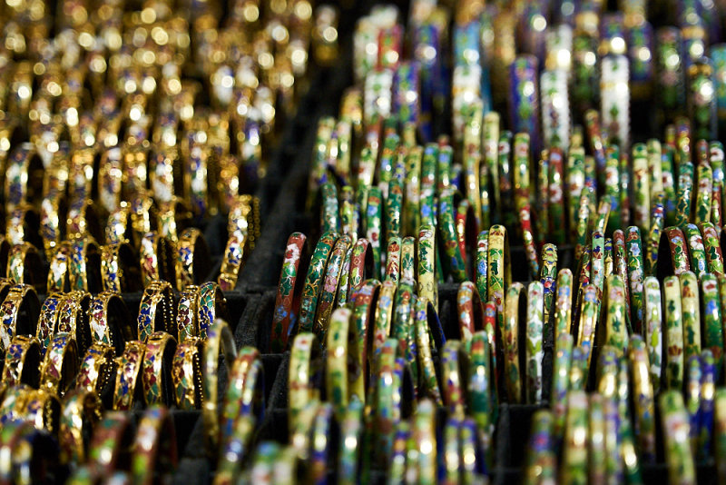 Enamelled copper
