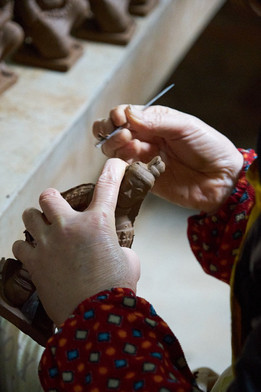 Making Terracotta statues