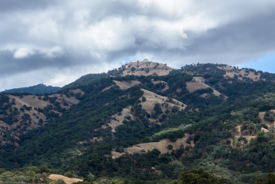View on Lick Observatory from Bonhoff Trail