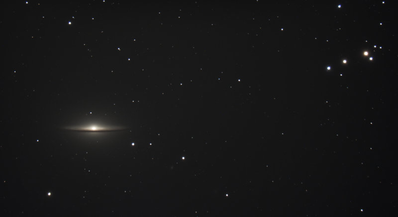M104 - The Sombrero Galaxy in Virgo 25-Mar-2017