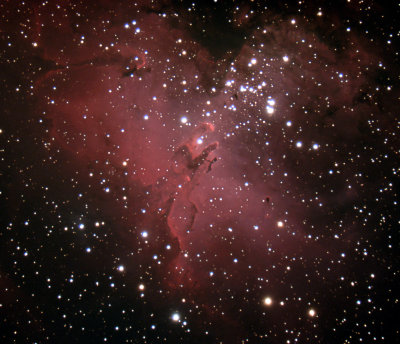 M16 - The Eagle Nebula in Serpens 22-Apr-2017