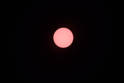 Sample image (with mylar solar filter in place)
