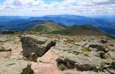 the hike back -- never get tired of the view!