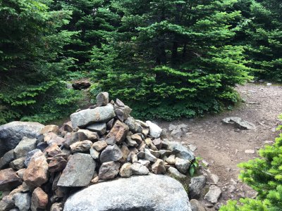 Tom summit cairn