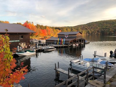 boat launch next to Walter's Basin