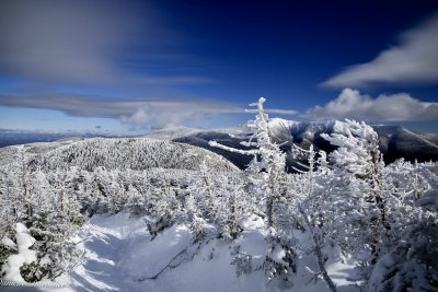 Mt Kinsman trail junction with the Kinsman Ridge (AT)
