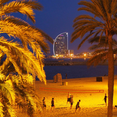 View from Poble Nou