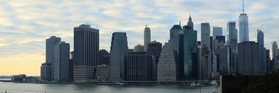 Manhattan skyline from Brooklyn Heights