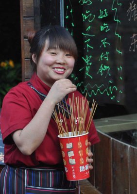 Fast food sales enthusiast in Ningbo