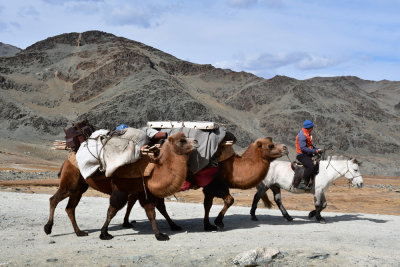 Personal effects going from Taldi-Bulak to winter home