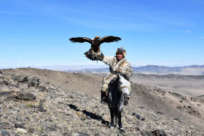 Botei hunting on Mt Kharatay