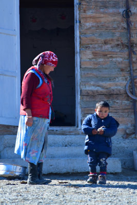 Young boy being ticked off at Ulaankhus