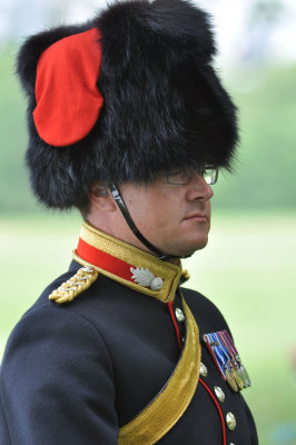 Military band conductor in London