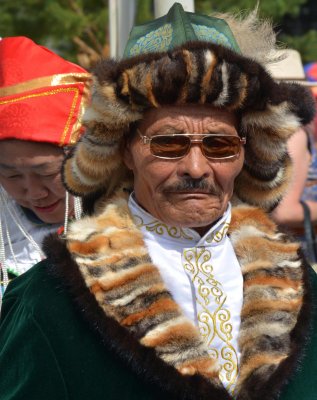 Kazakh leader in Mongolia