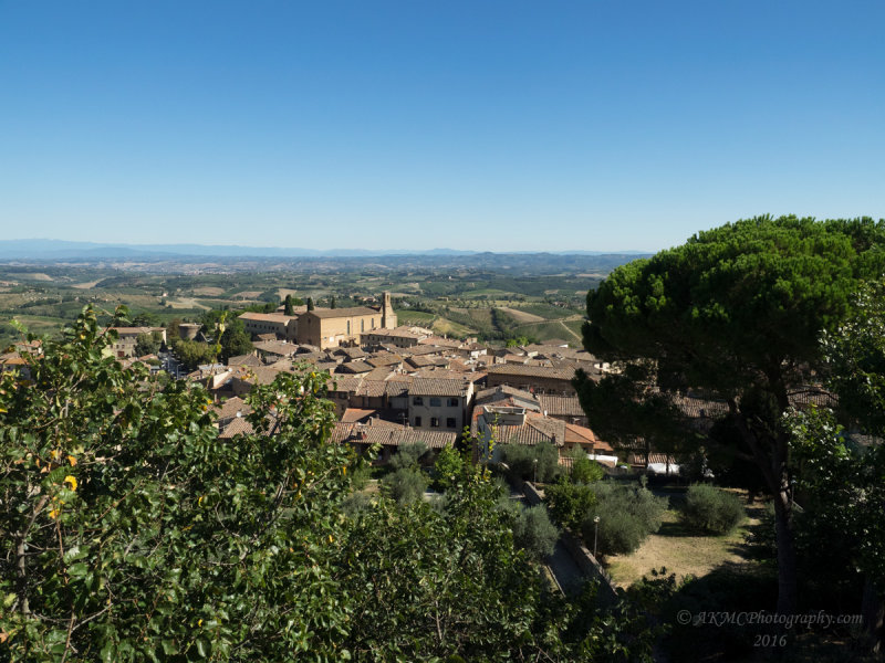 20160823_015467 A View Of The Village And The Valley Below