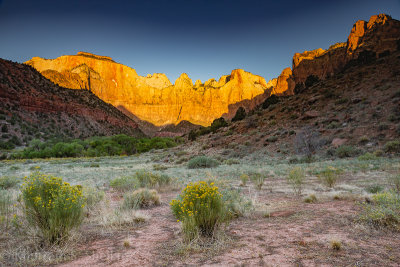 Zion Sunrise - October 2012