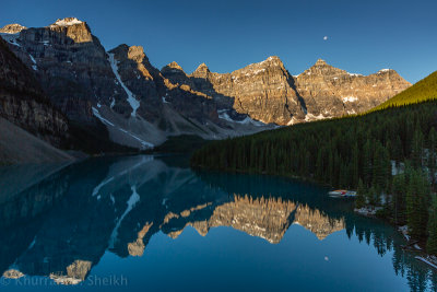 Moraine Lake Sunrise, Banff National Park - August 2012