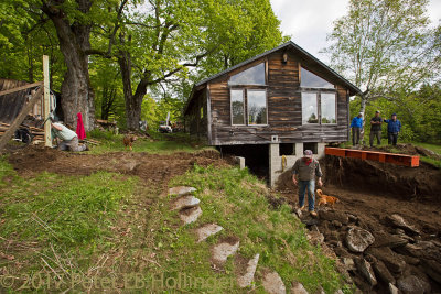 Raising the Cabin