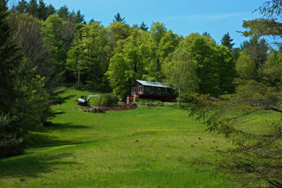 Cabin lifted