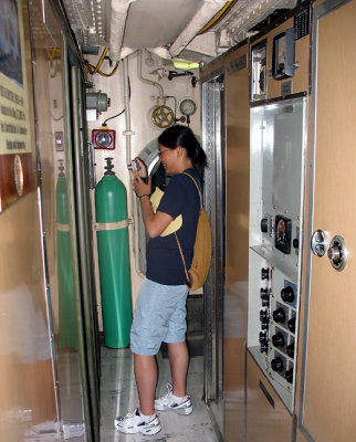Visitor, showing sense of space