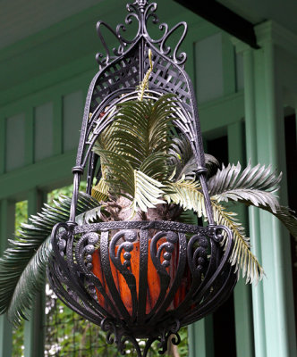 Hanging planter.