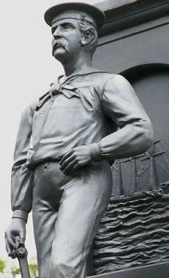 Goodwin Park, Civil War memorial.