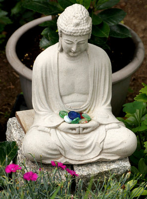 Om mane padme hum.