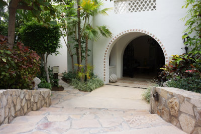 Entrance to our Cabana