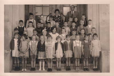 1. Volksschule Lanzenkirchen, Frhjahr 1961